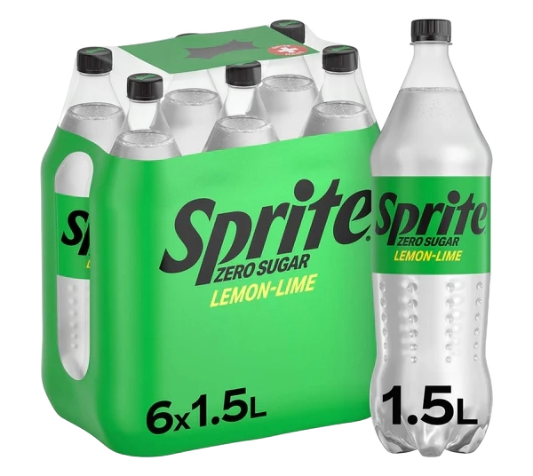 SPRITE ZERO ORIGINAL PET 1.5 LT (6 in a box)