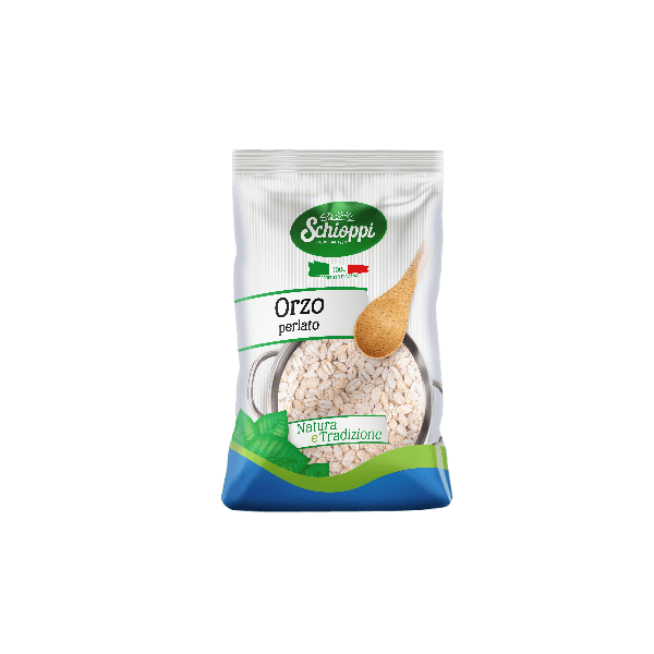 SCHIOPPI DRIED VEGETABLES ORZO PERLATO 5 KG (1 in a box)