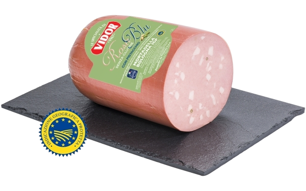 SALUMIFICIO SORRENTINO VIDOR MORTADELLA DI BOLOGNA I.G.P. WITH PISTACHIO £10.47 AL KG (APPROX. 3.3 KG) PROMO £9.49