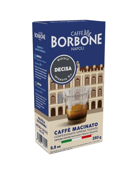 BORBONE COFFEE GROUND DECISA 250 GR X2 (8 in a box)
