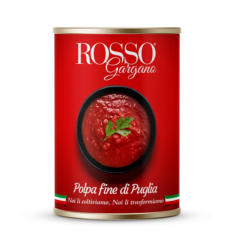 ROSSO GARGANO POLPA DI POMODORO FINE 400 GR (12 in a box)
