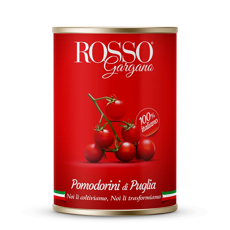 ROSSO GARGANO POMODORI DI PUGLIA TIN 400 GR (24 in a box)