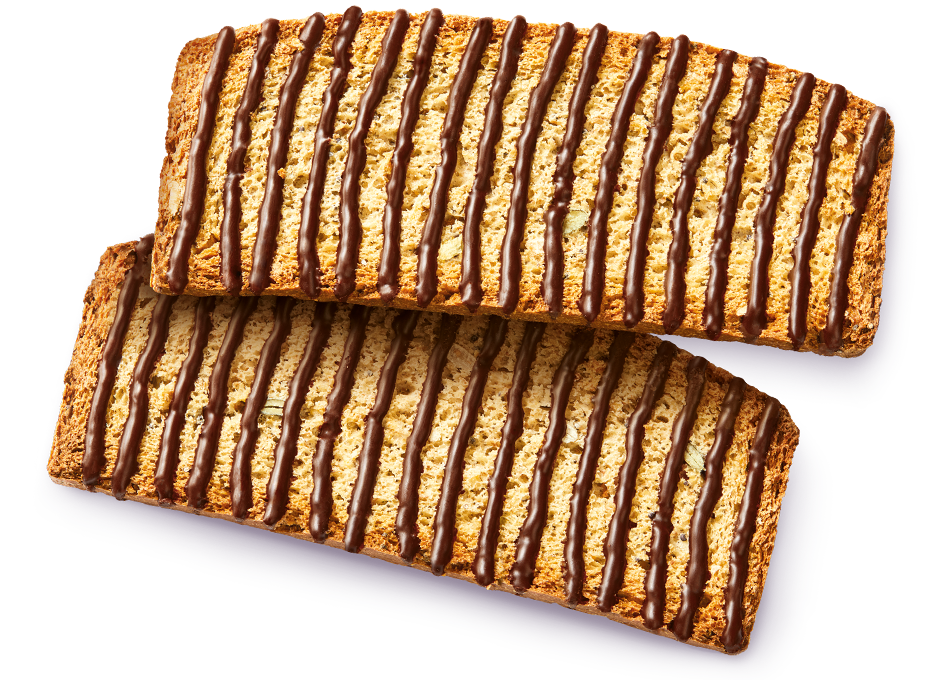 GALBUSERA BELLE BUONE FETTE MUESLI CHOCOLATE AND SEEDS X5 200 GR (10 in a box)