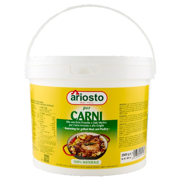 ARIOSTO SPICES SEASONINGS FOR MEAT 2.5 KG (1 in a box)