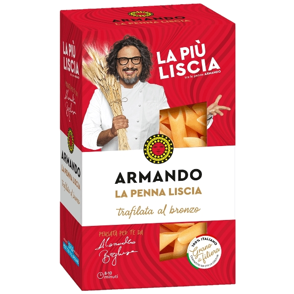 ARMANDO PASTA DI SEMOLA LA PENNA LISCIA 500 GR (12 in a box)