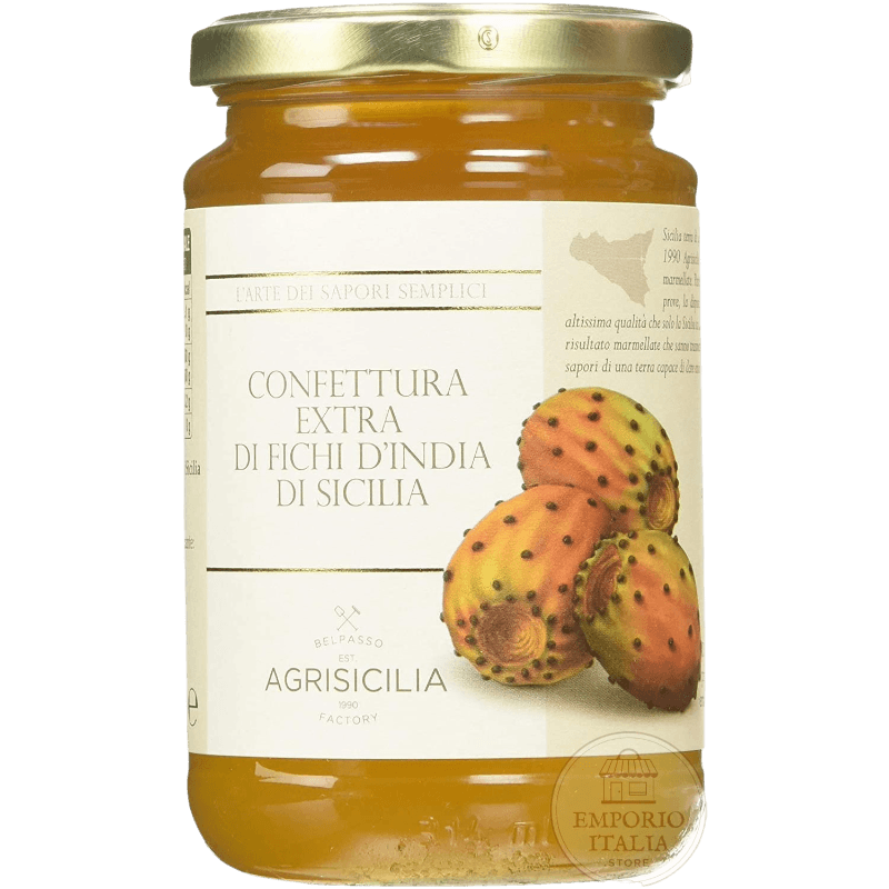 AGRISICILIA EXTRA JAMS FICHI D'INDIA SICILIA 360 GR (6 in a box)