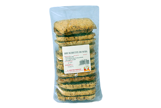 VOSTRO FORNAIO PANE SNACK BRUSCHETTE DI SOIA 280 GR (15 in a box)