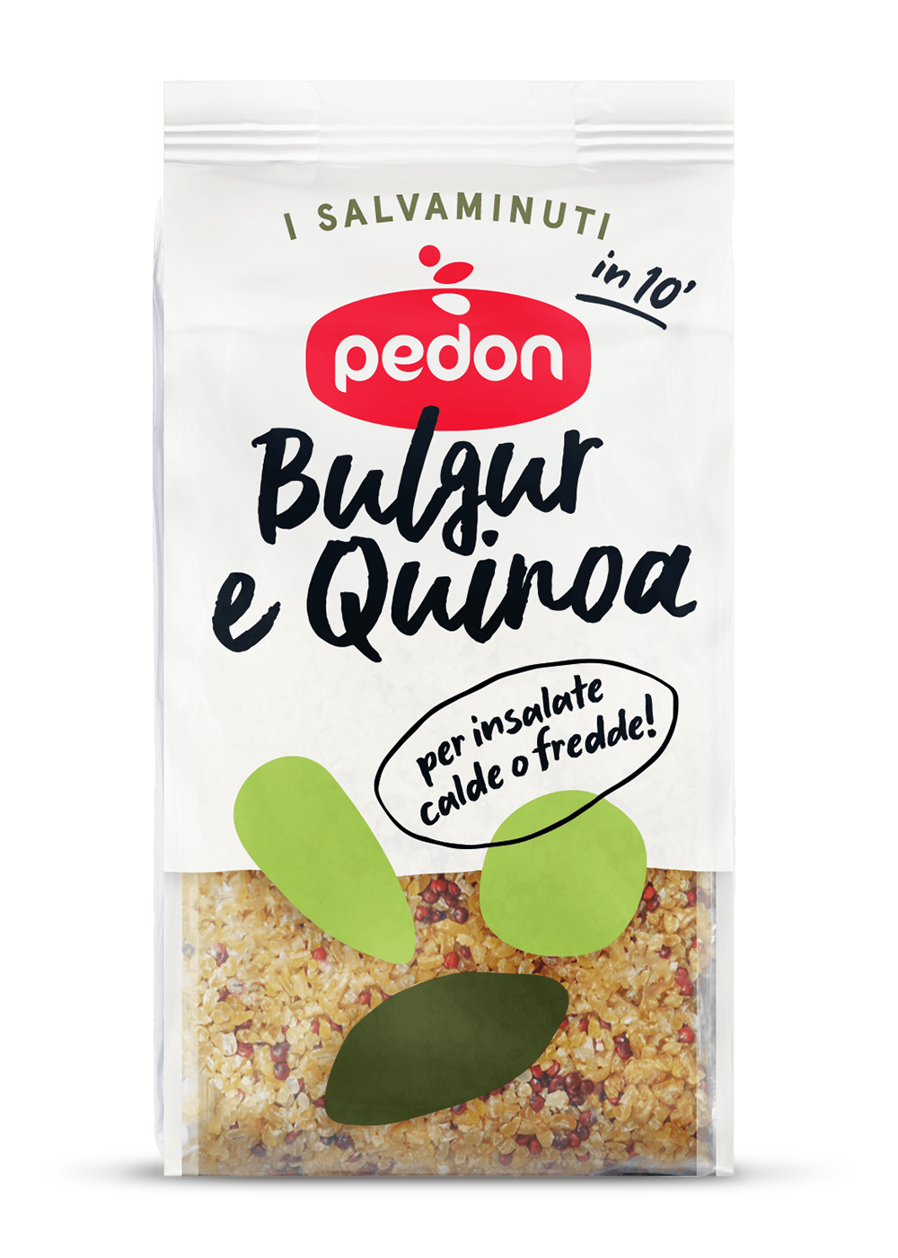 PEDON SALVAMINUTI DRIED BULGUR E QUINOA 250 GR (12 IN A BOX)