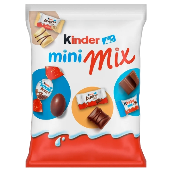 KINDER SNACK BARS MINI MIX 91 GR (16 in a box)