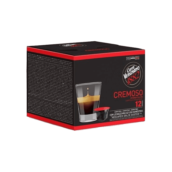 VERGNANO COFFEE CAPSULES NESCAFE' ESPRESSO CREMOSO X12 (6 in a box)