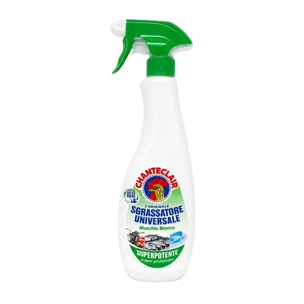 CHANTECLAIR DEGREASER UNIVERSALE WHITE MUSK SPRAY 600 ML (12 in a box)