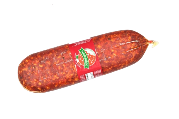 SALUMIFICIO SORRENTINO SALAME SPIANATA SPICY £13.60 AL KG (APPROX. 3.5 KG) PROMO £12.44