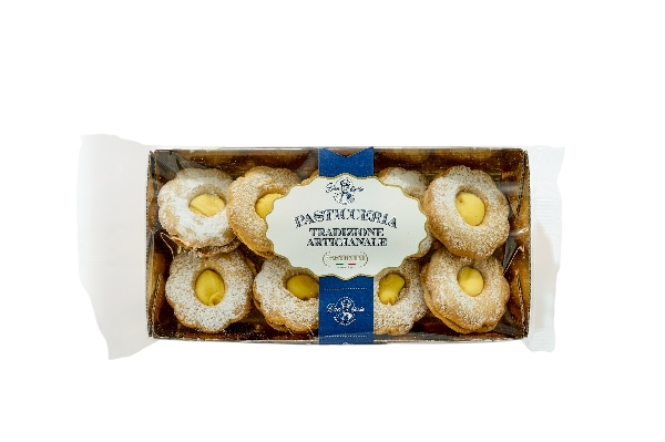 DON CARLO DESSERT PASTICCINI MARGHERITE CREAM LEMON 200 GR (12 in a box)