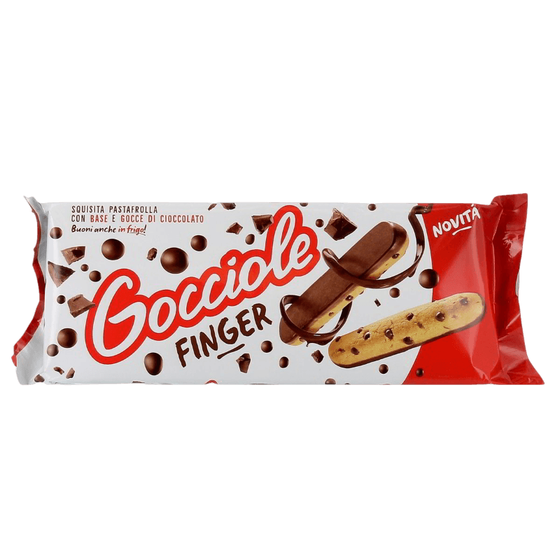 PAVESI BISCOTTI GOCCIOLE FINGER 120 GR (12 in a box)