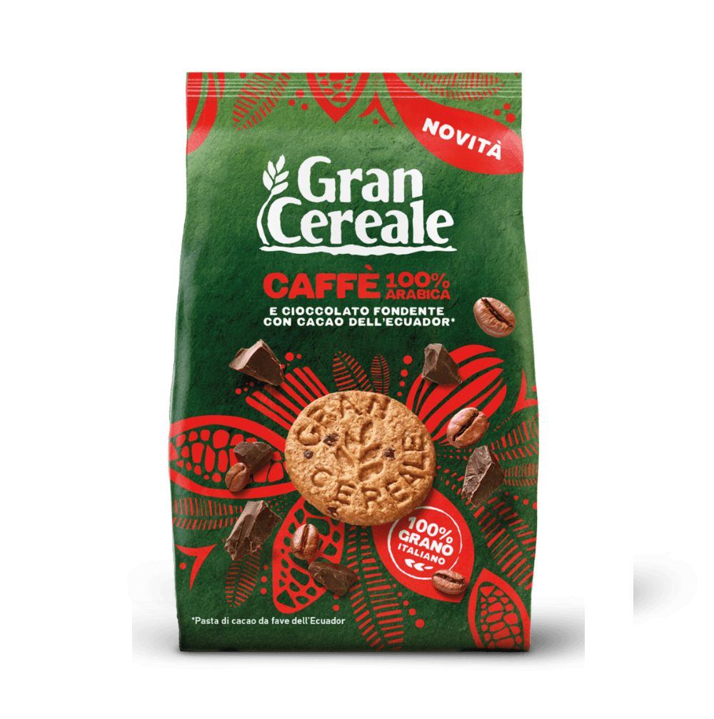 GRAN CEREALE BISCOTTI COFFEE 280 GR (12 in a box)