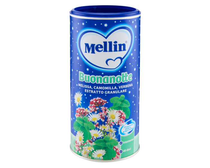 MELLIN CHAMOMILE SOLUBLE BUONANOTTE MELISSA VERBENA 200 GR (6 in a box)