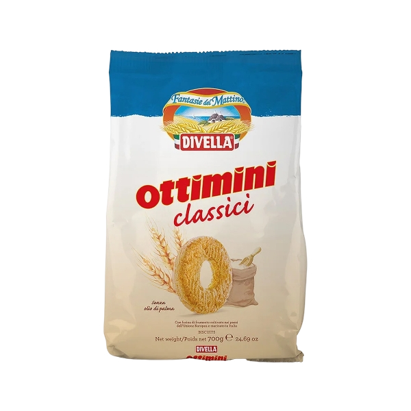 DIVELLA BISCOTTI OTTIMINI CLASSIC 400 GR (12 IN A BOX)
