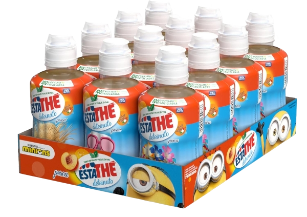 ESTATHE' TEA DETEINATED PEACH PET 250 ML (12 IN A BOX)