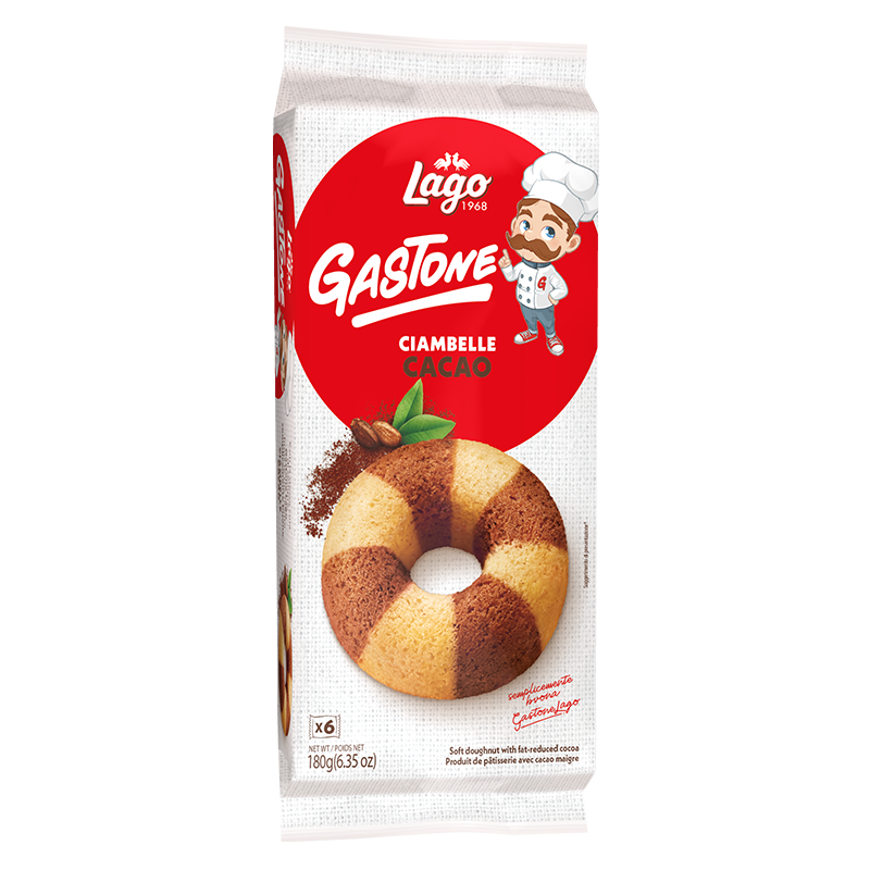 ELLEDI CIAMBELLE COCOA X6 180 GR (12 in a box)