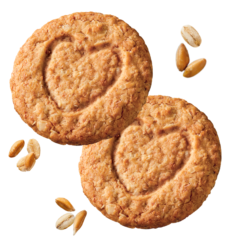 GALBUSERA BISCOTTI WHOLEMEAL COL CUORE X6 300 GR (9 in a box)