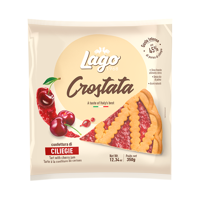 ELLEDI CROSTATA CHERRY 350 GR (12 in a box)
