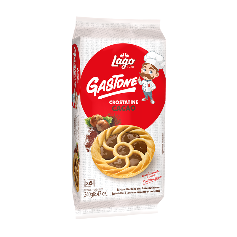 ELLEDI CROSTATINE COCOA X6 240 GR (20 in a box)