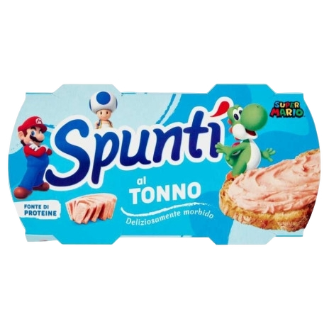 SPUNTI' SPREAD PATE' TUNA 84 GR X2 (20 in a box)