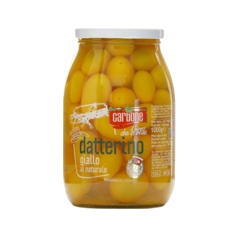 CARBONE TOMATO YELLOW DATTERINO IN BRINE 950 GR (6 in a box)
