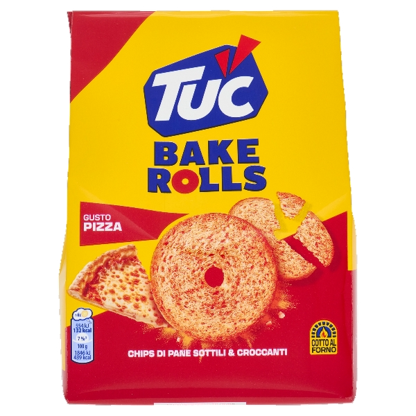 SAIWA TUC SNACK BAKE ROLLS PIZZA 100 GR (8 in a box)