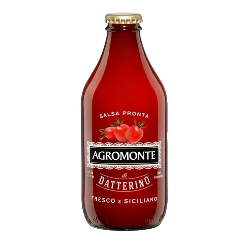 AGROMONTE PASTA SAUCE DATTERINO TOMATOES 330 GR (12 in a box)