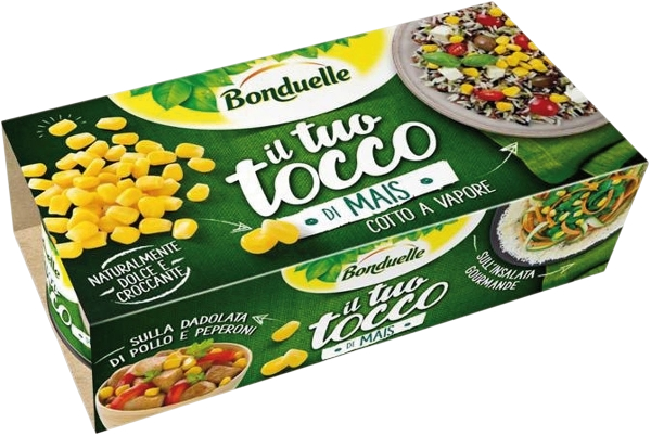 BONDUELLE SWEET CORN TIN 75 GR X2 (8 in a box)