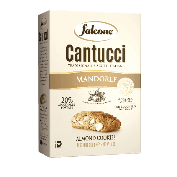 FALCONE BISCUITS CANTUCCI ITALIANI ALMONDS 180 GR (12 in a box)