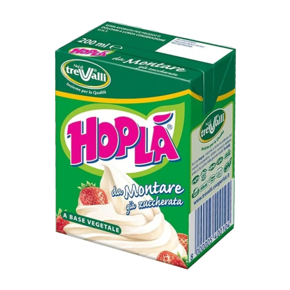HOPLA' PANNA PER DOLCI 200 ML (24 in a box)