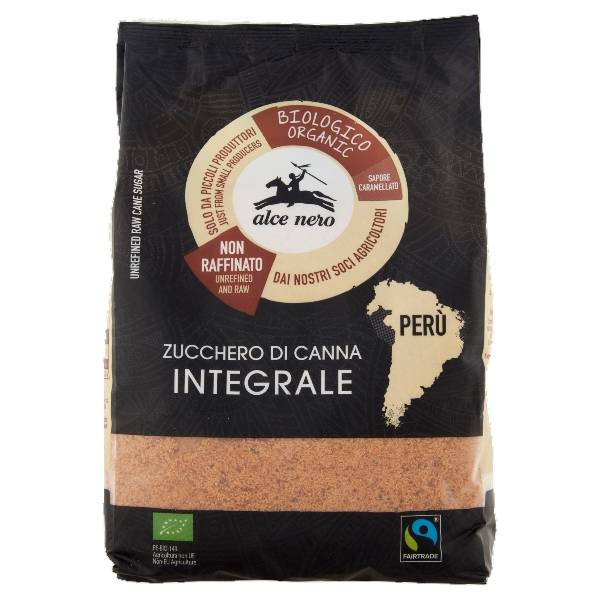 ALCENERO ORGANIC CANE SUGAR PERU 500 GR (20 in a box)