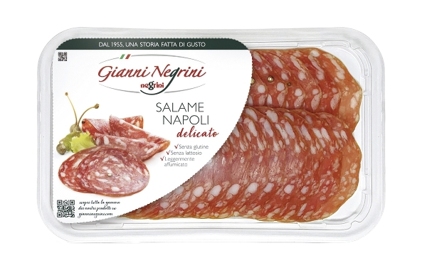 NEGRINI SALAME NAPOLI AFFETTATO 80 GR (6 in a box)