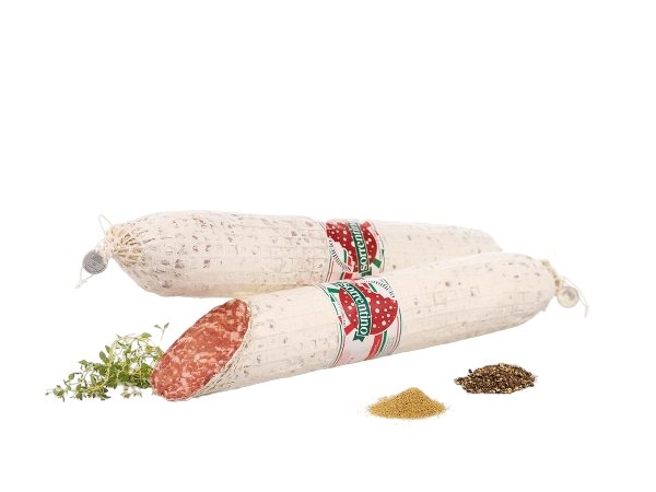 SALUMIFICIO SORRENTINO SALAME NAPOLI 1/2 £12.82 AL KG (APPROX. 2 KG) PROMO £9.99