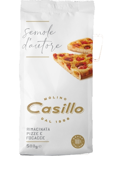 CASILLO FLOURS SEMOLA RIMACINATA PIZZA E FOCACCE 500 GR (10 in a box)