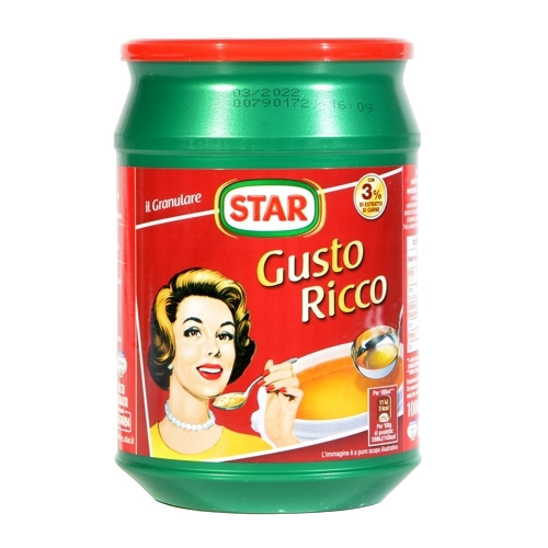 STAR BROTH GRANULAR GUSTO RICCO 1 KG (10 in a box)