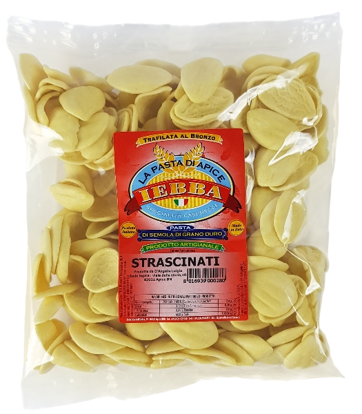 IEBBA FRESH PASTA STRASCINATI 500 GR (12 in a box)