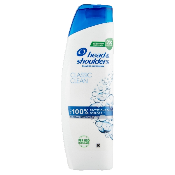HEAD & SHOULDERS SHAMPOO ANTIFORFORA CLASSIC CLEAN 250 ML (6 in a box)