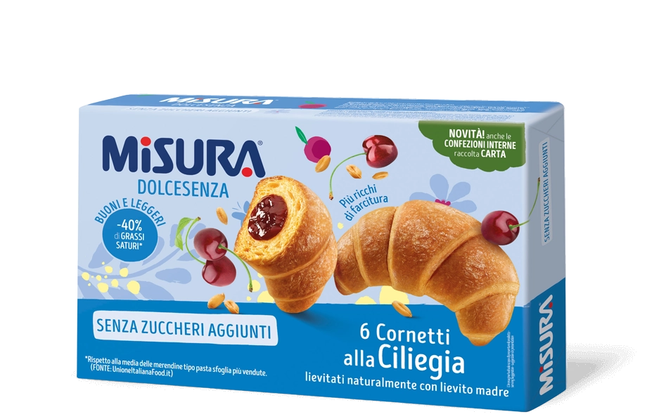 MISURA DOLCE SENZA CORNETTI CHERRY X6 298 GR (8 in a box)