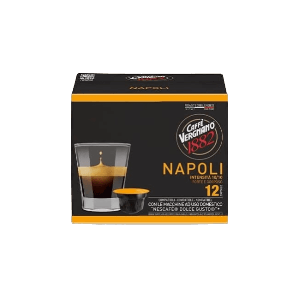 VERGNANO COFFEE CAPSULES NESCAFE' NAPOLI X12 (6 in a box)