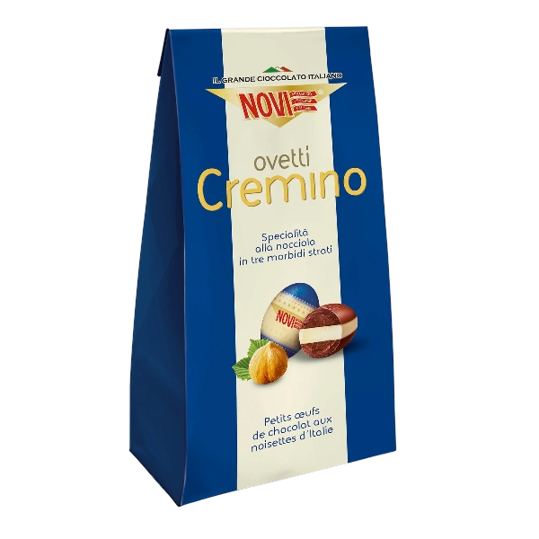 NOVI CREMINO PRALINES OVETTI CLASSIC 160 GR (10 in a box)