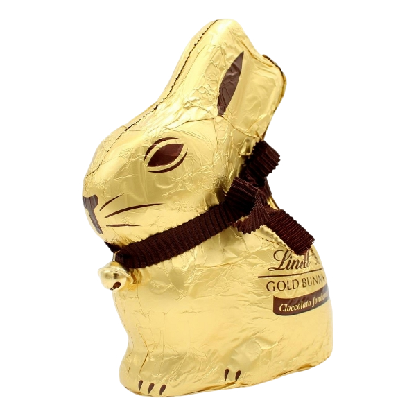 LINDT EASTER DARK CHOCOLATE GOLD BUNNY 100 GR (32 in a box)