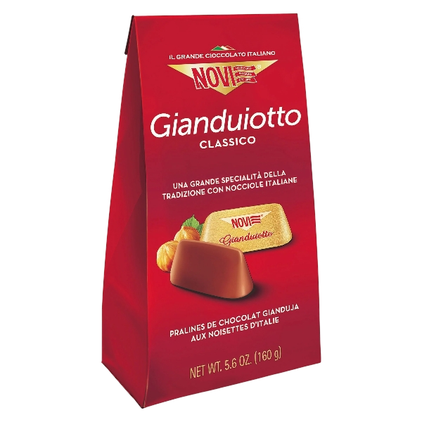 NOVI PRALINES GIANDUIOTTO CLASSIC 160 GR (10 in a box)