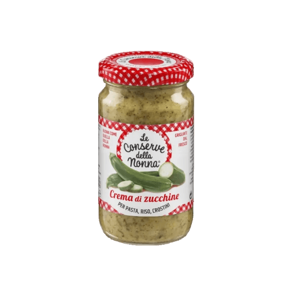 CONSERVE DELLA NONNA PATE' CREAM ZUCCHINI 190 GR (6 in a box)
