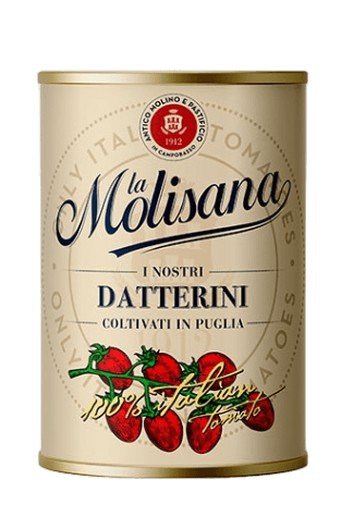 MOLISANA POMODORI DATTERINI DI PUGLIA TIN 400 GR (12 in a box)
