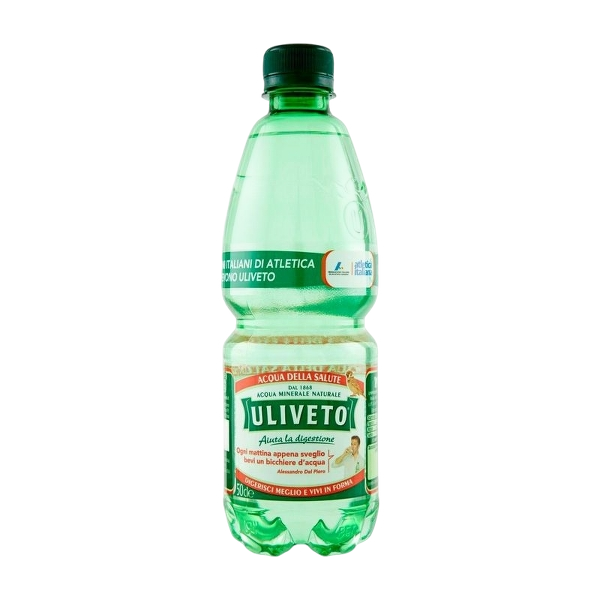 ULIVETO CARBONATED WATER PET 500 ML (24 in a box)