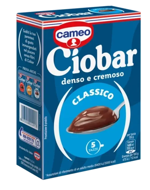 CAMEO CIOBAR CLASSIC MILK CHOCOLATE X5 125 GR (14 in a box)