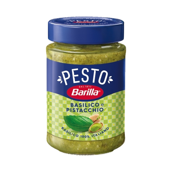 BARILLA PESTO BASIL AND PISTACHIO 190 GR (12 in a box)